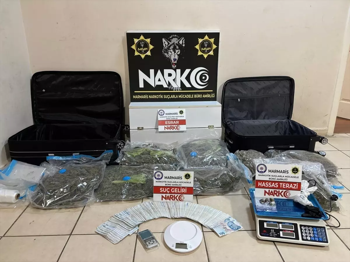 Marmaris\'te Uyuşturucu Operasyonu