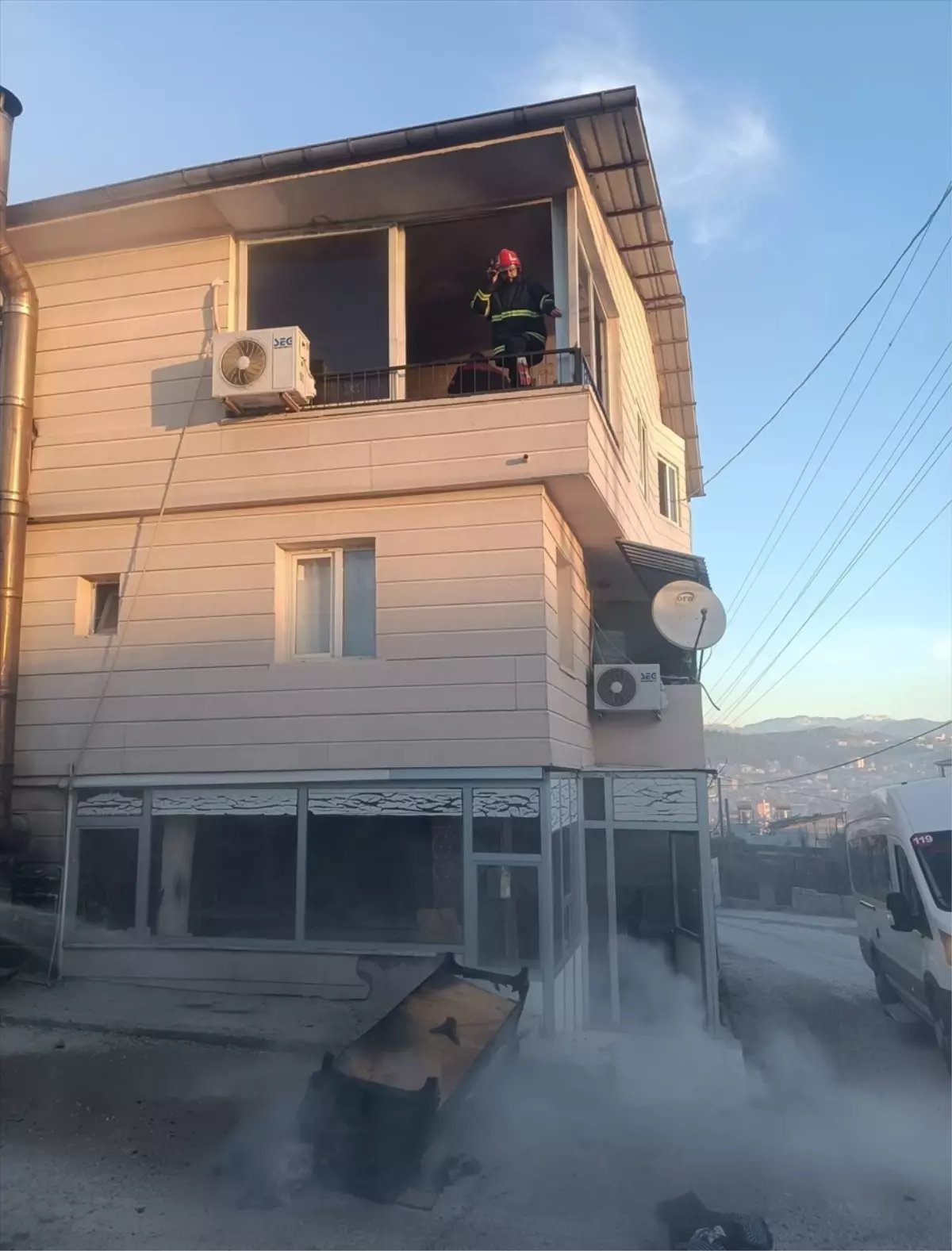 Osmaniye\'de evde çıkan yangın söndürüldü