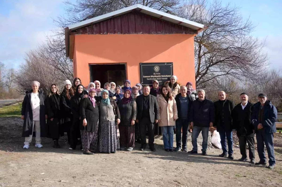 Samsun\'da kırsal mahalleler için \'Köy Fırınları Projesi\': 10 fırın inşa edildi