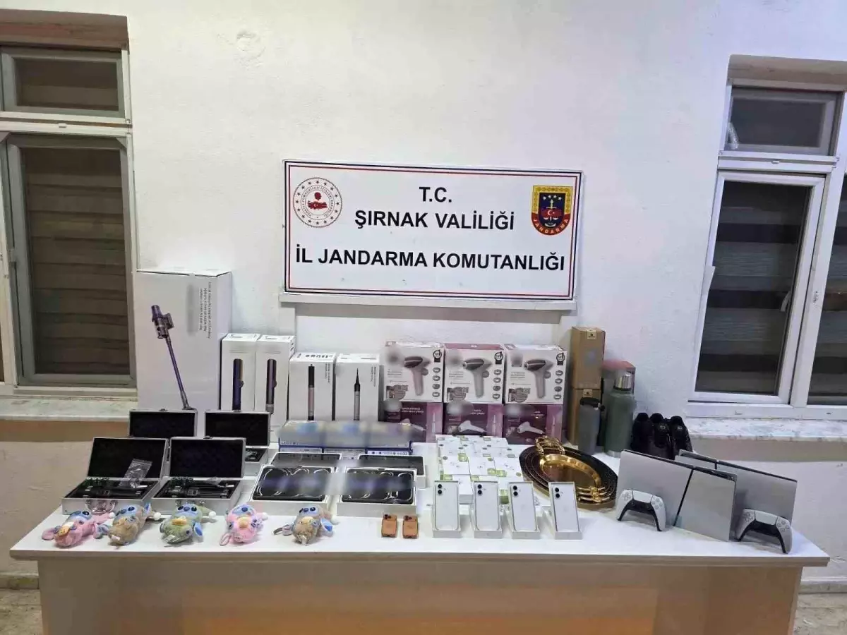 Şırnak\'ta 7.5 Milyon Liralık Kaçakçılık Operasyonu