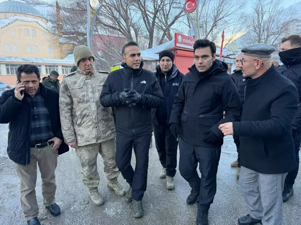 Çatak\'ta Çığ İncelemesi