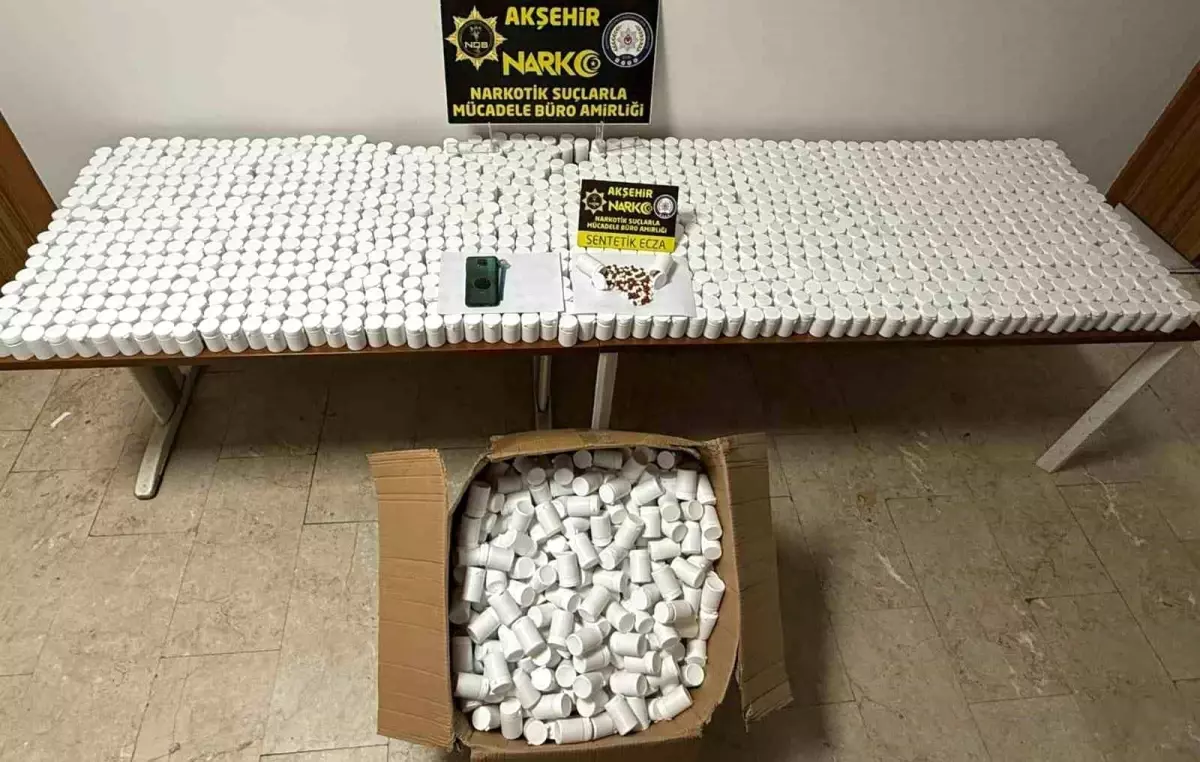 Konya\'da 10 Milyon Liralık Uyuşturucu Ele Geçirildi