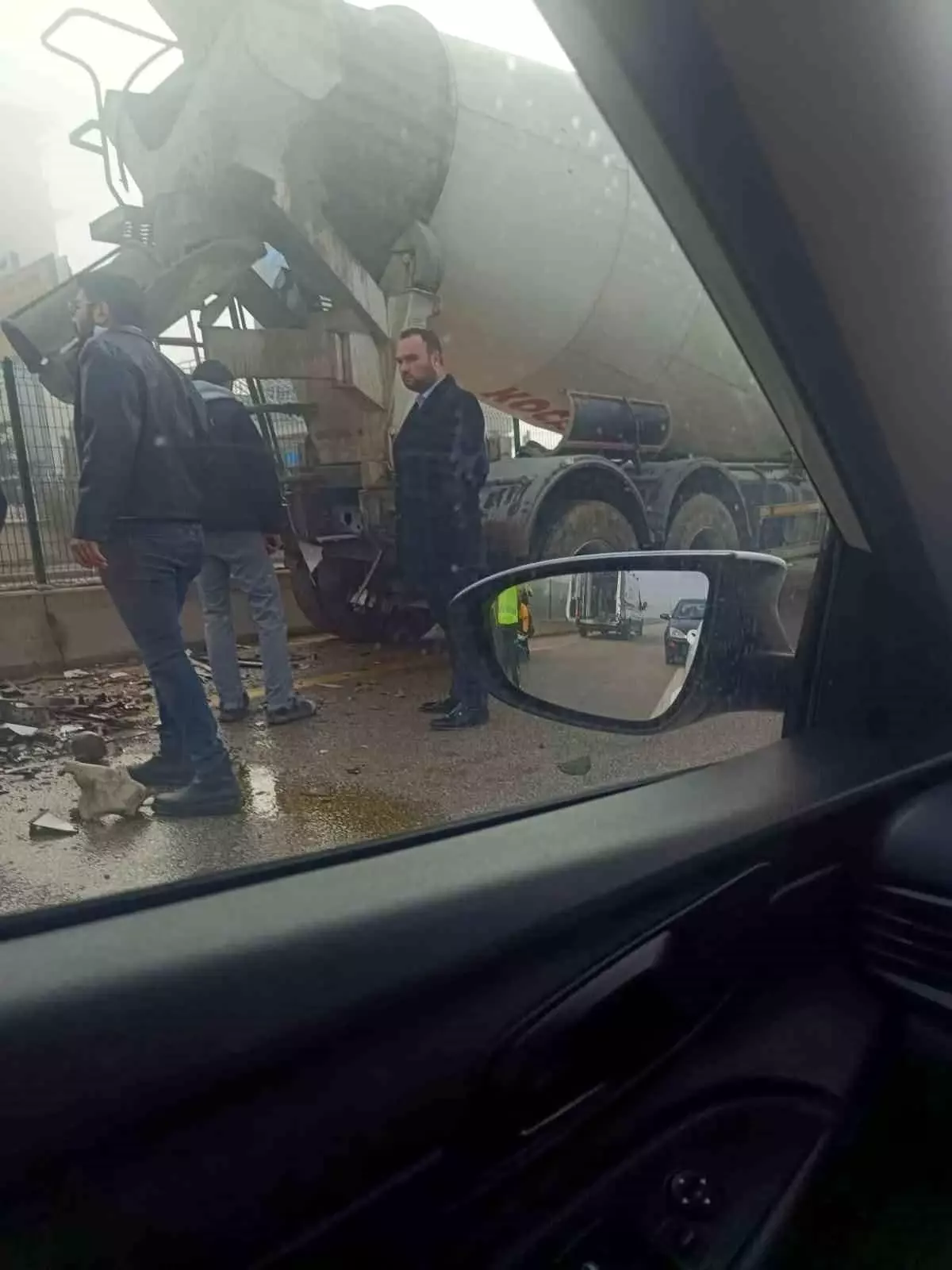 Çubuk\'ta Sisli Havada İki Trafik Kazası