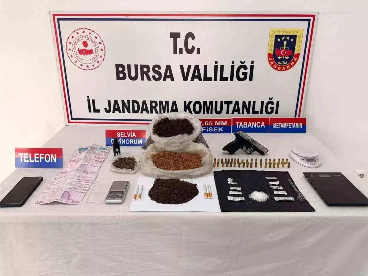 Bursa\'da Uyuşturucu Operasyonu: 1 Gözaltı