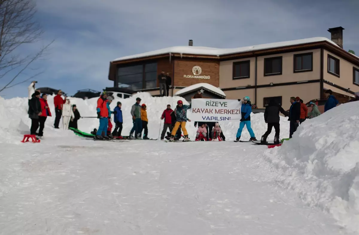 Kayak Severlerden Handüzü\'nde Tesis Talebi