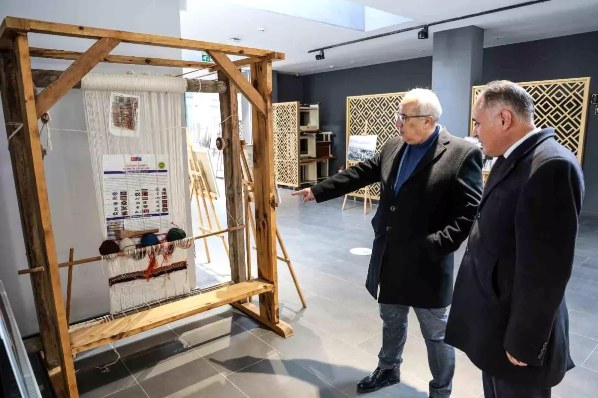 Denizli İl Kültür ve Turizm Müdürü Özel, Çameli Belediye Başkanı Arslan\'ı ziyaret etti