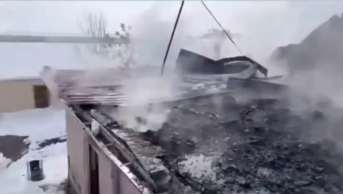 Çınar\'daki Okulda Yangın Çıktı