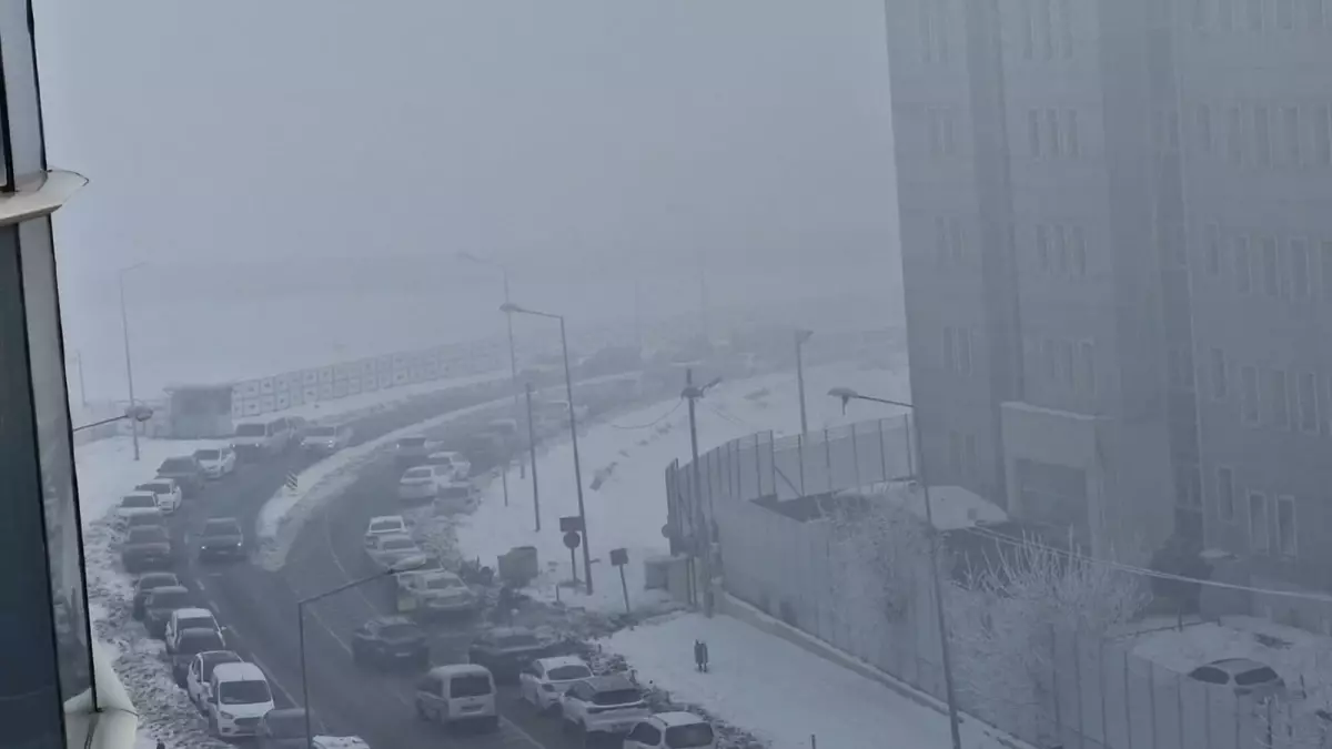 Diyarbakır\'da Yoğun Sis Hayatı Olumsuz Etkiliyor