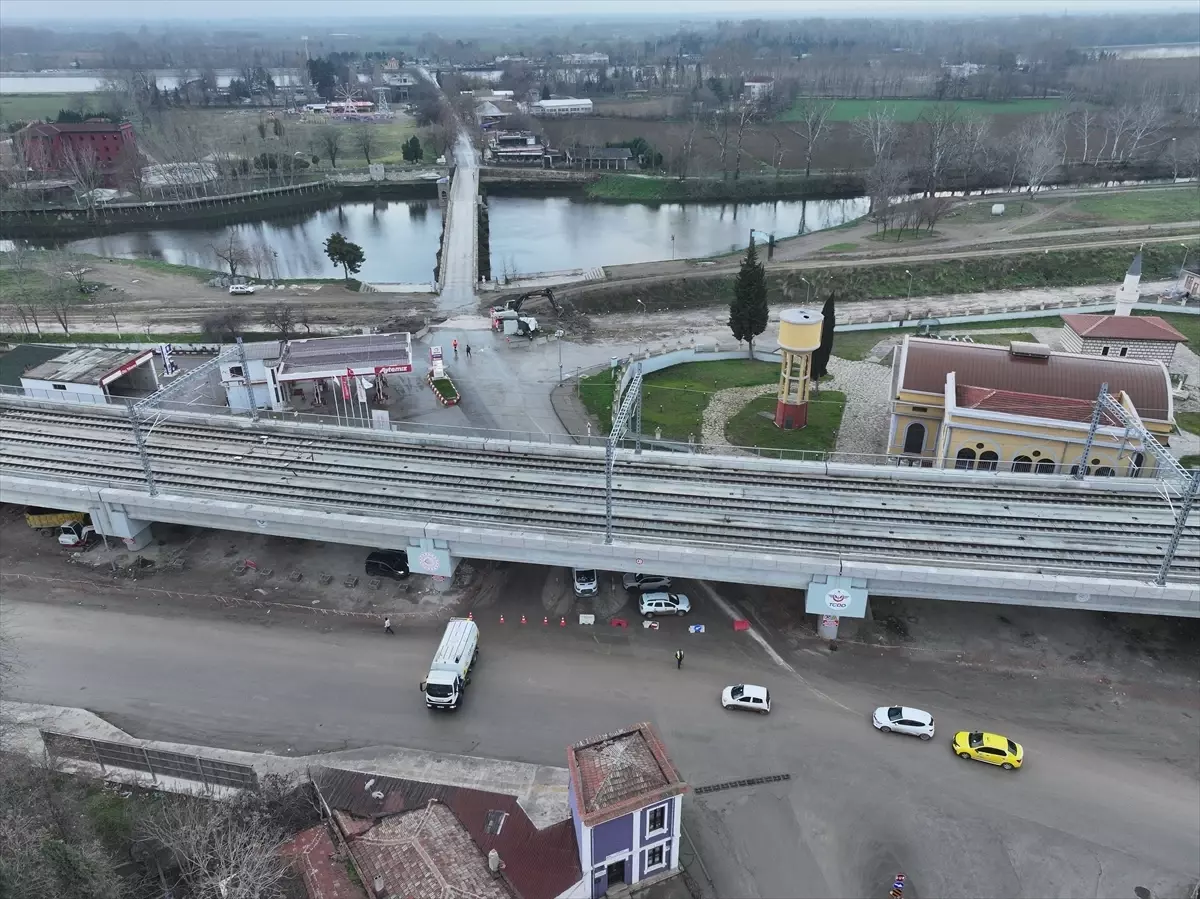 Tunca Köprüsü\'nde Hemzemin Geçit Kaldırılıyor