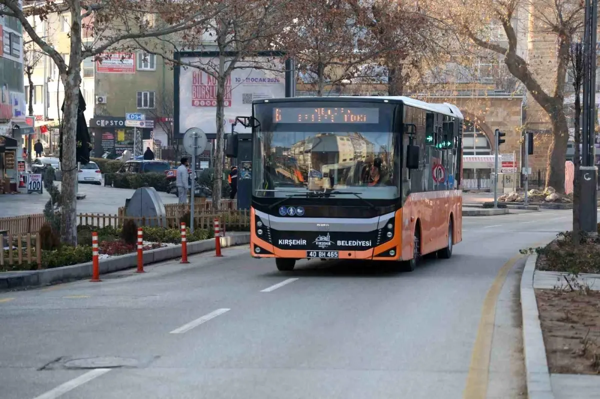 Kırşehir\'de şehir içi ulaşım tarifesine zam