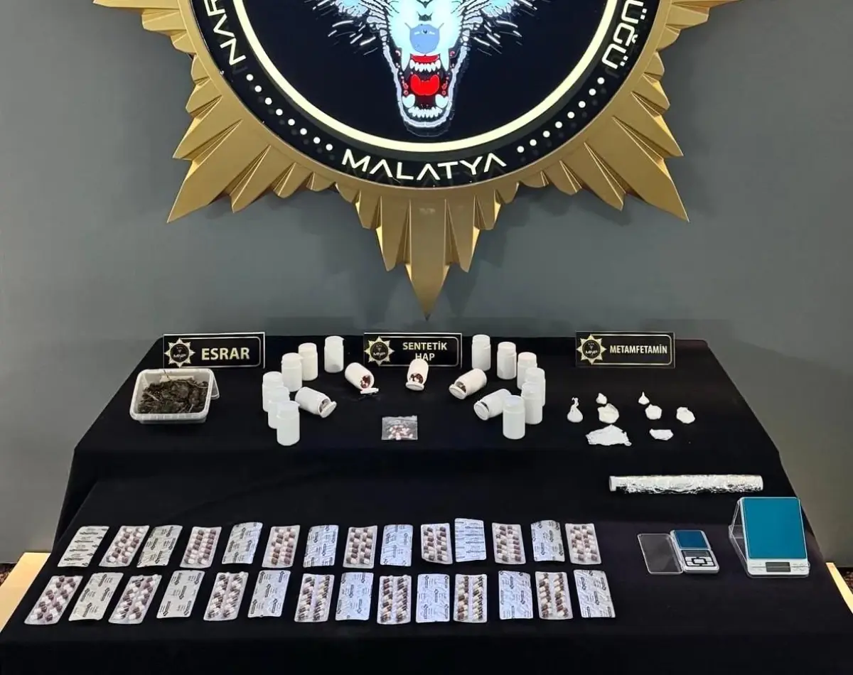 Malatya\'da Uyuşturucu Operasyonu: 14 Gözaltı