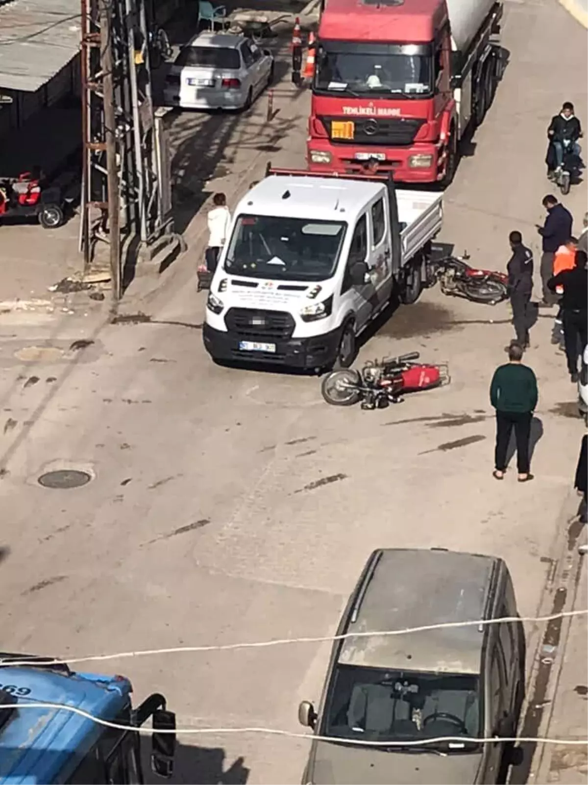 Çalıntı Motosikletle Kaçarken Yakalandı