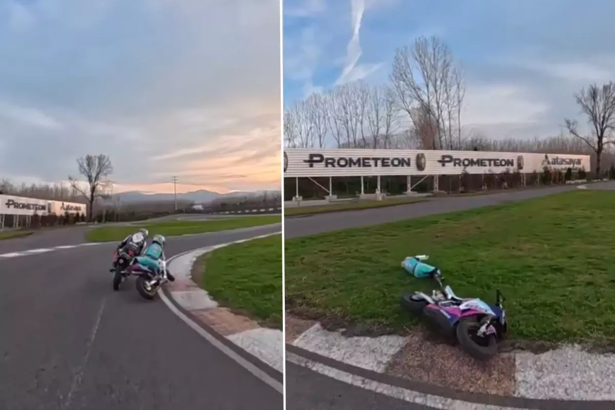 Şampiyon motosikletçi Razgatlıoğlu, Zayn Sofuoğlu\'na çarptı