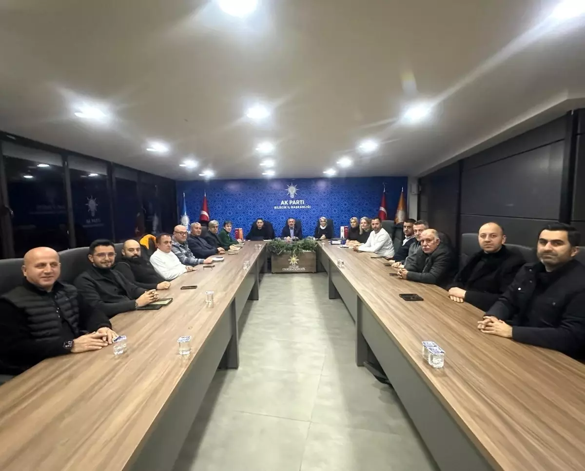 AK Parti Bilecik Toplantısı yapıldı