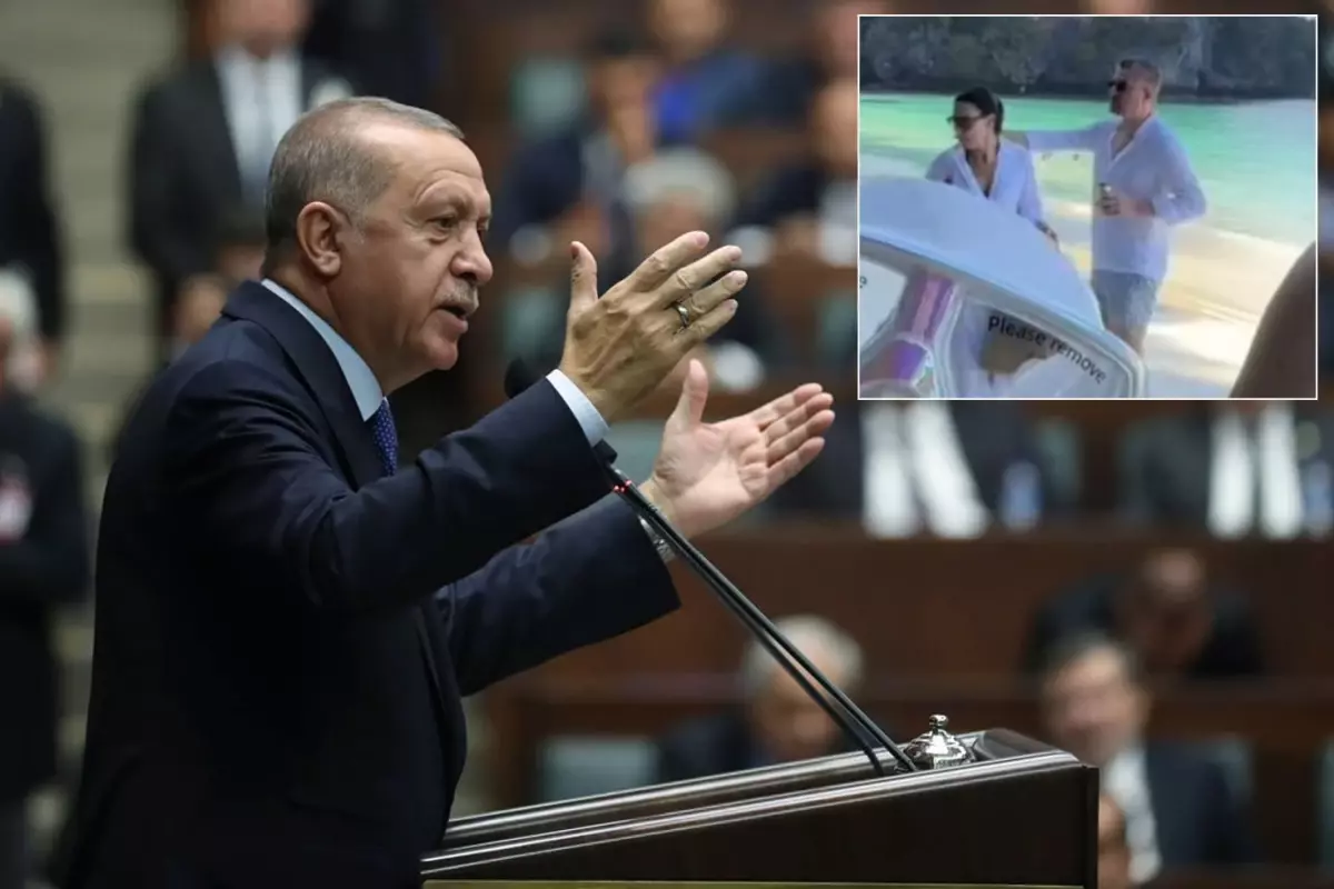 Cumhurbaşkanı Erdoğan\'dan Görkem Duman ve Sevcan Orhan\'ın aşk tatiline sert tepki
