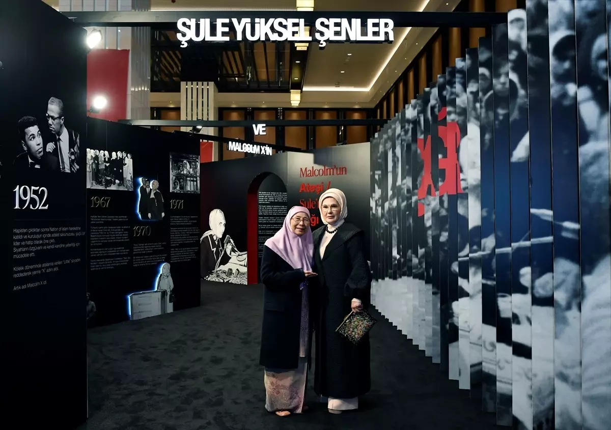 Emine Erdoğan, Malezya Başbakanı\'nın eşi Wan Azizah İsmail ile bir araya geldi