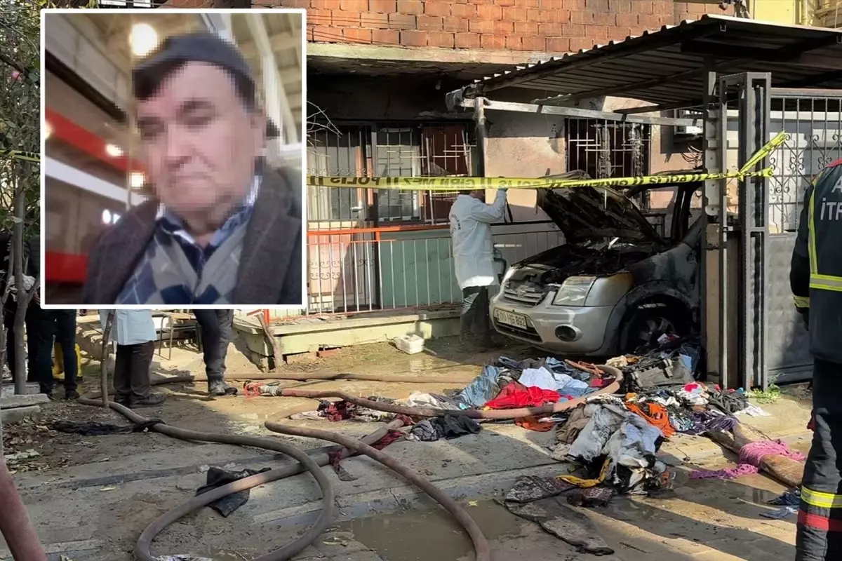 Ev ve aracını ateşe verip, av tüfeğiyle kendisini vurdu