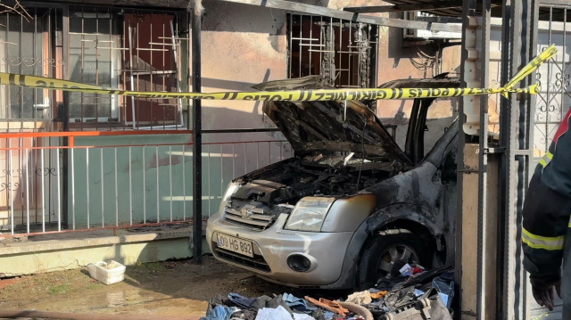 Ev ve aracını ateşe verip, av tüfeğiyle kendisini vurdu