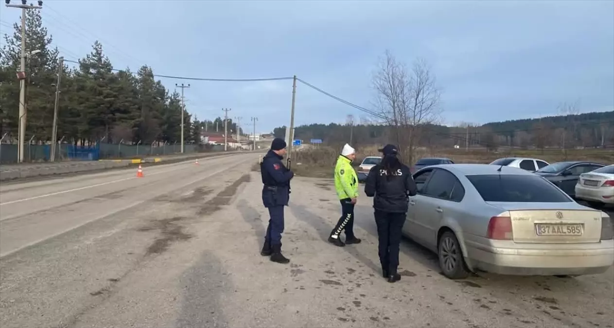 İhsangazi\'de Trafik Denetimi