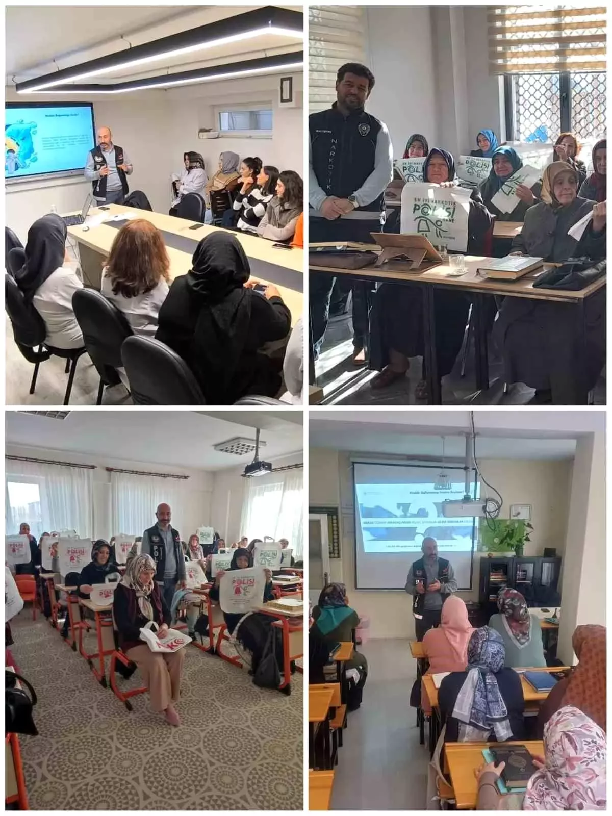 Kayseri\'de Uyuşturucu Bilgilendirme Projesi