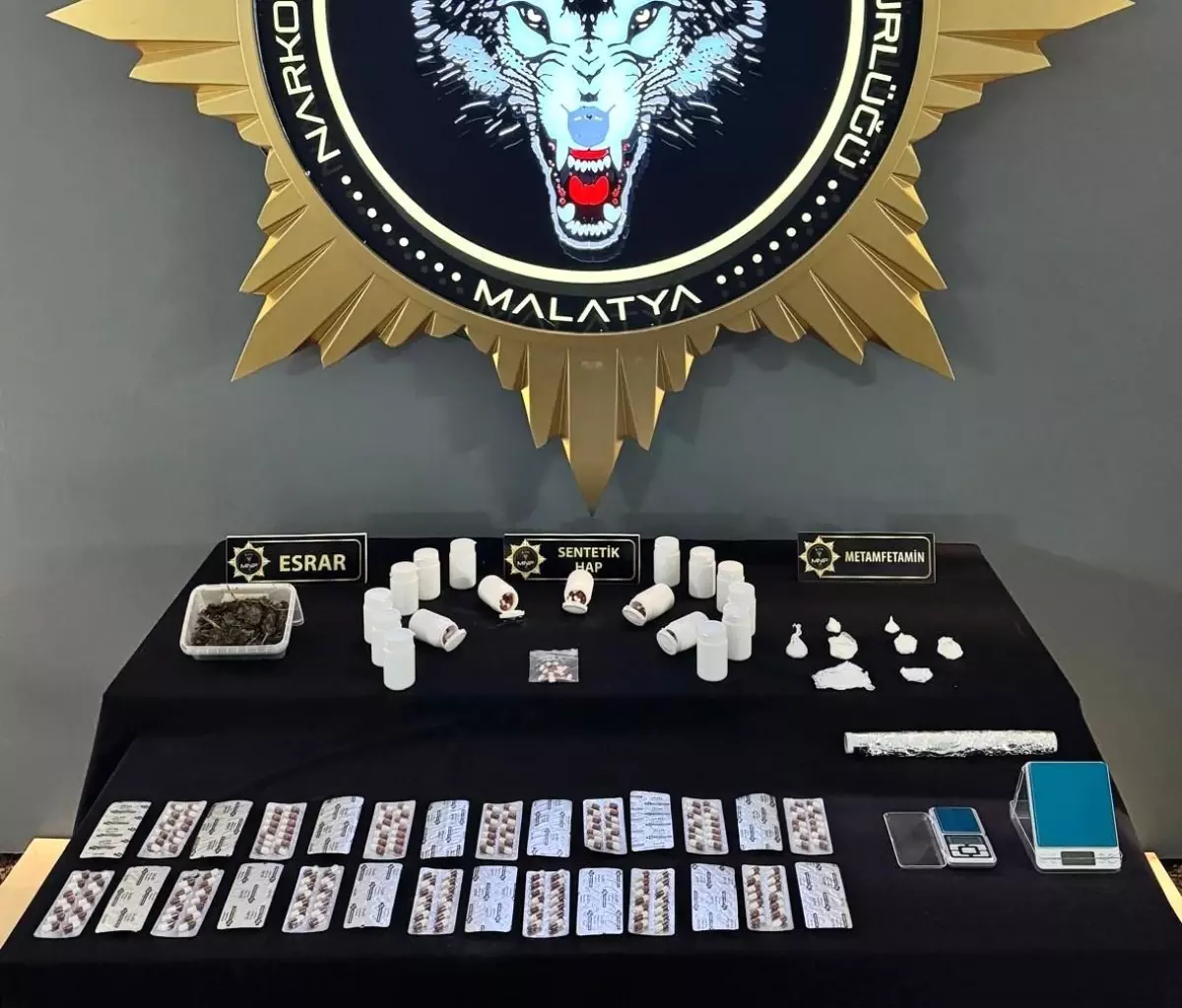 Malatya\'da Uyuşturucu Operasyonu: 13 Tutuklama