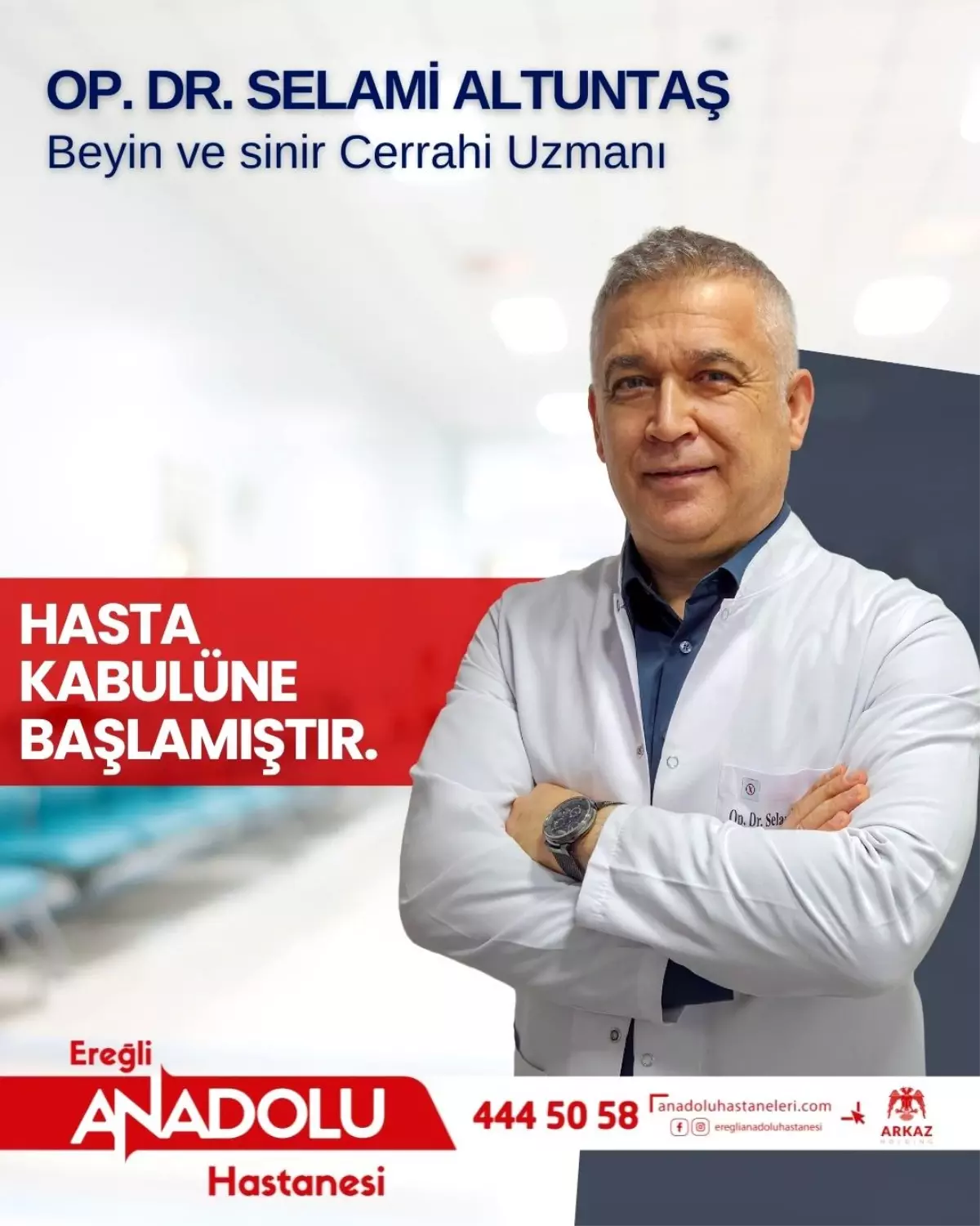 Ereğli\'de Yeni Beyin Cerrahı Göreve Başladı