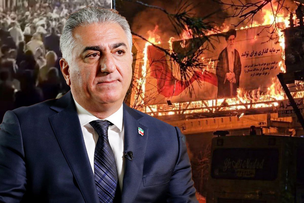 Protestolar sürerken İran Şahı\'nın oğlu Pehlevi\'den "Ben hazırım" mesajı