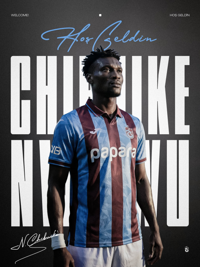 Trabzonspor, Chibuike Nwaiwu'yu renklerine bağladı Trabzonspor, Chibuike Nwaiwu'yu renklerine bağladı