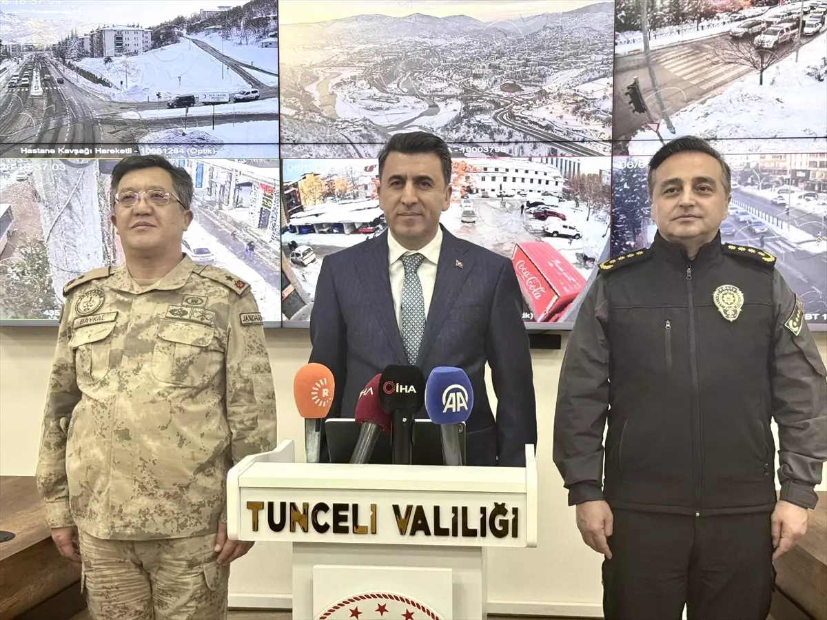 Tunceli\'de Terör ve Asayiş Operasyonları
