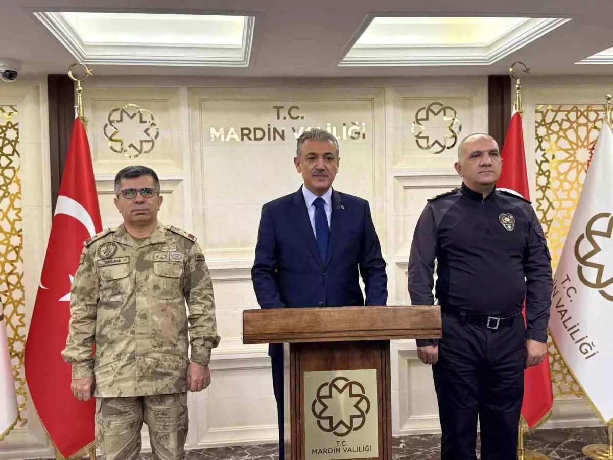 Vali Akkoyun: "Mardin\'de Aralık 2025\'te terör örgütlerine yönelik 15 operasyon düzenlendi"