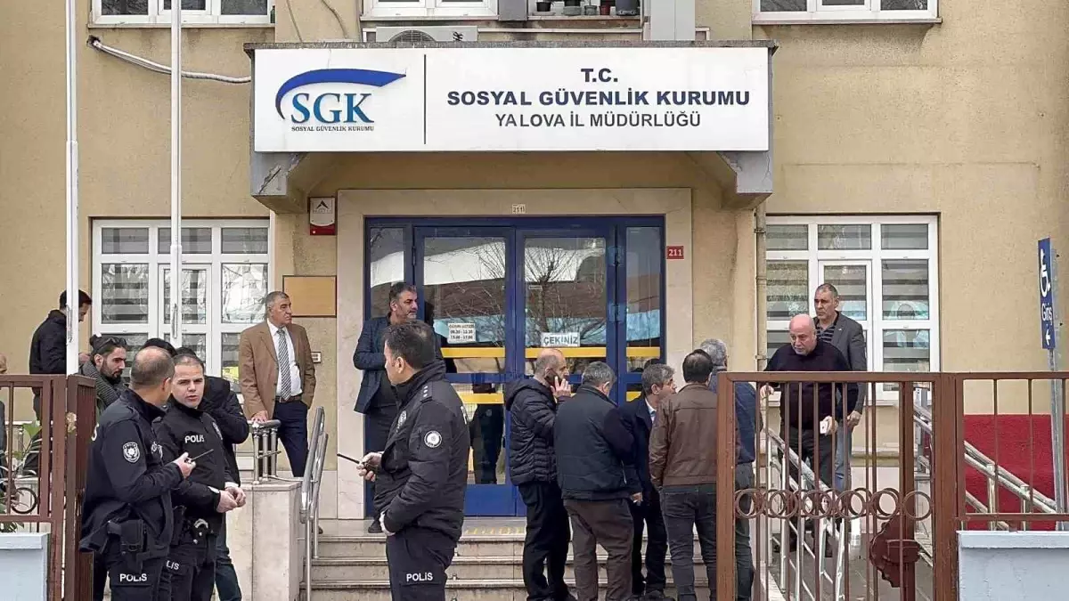 Yalova SGK İl Müdürlüğü avukatına silahlı saldırı