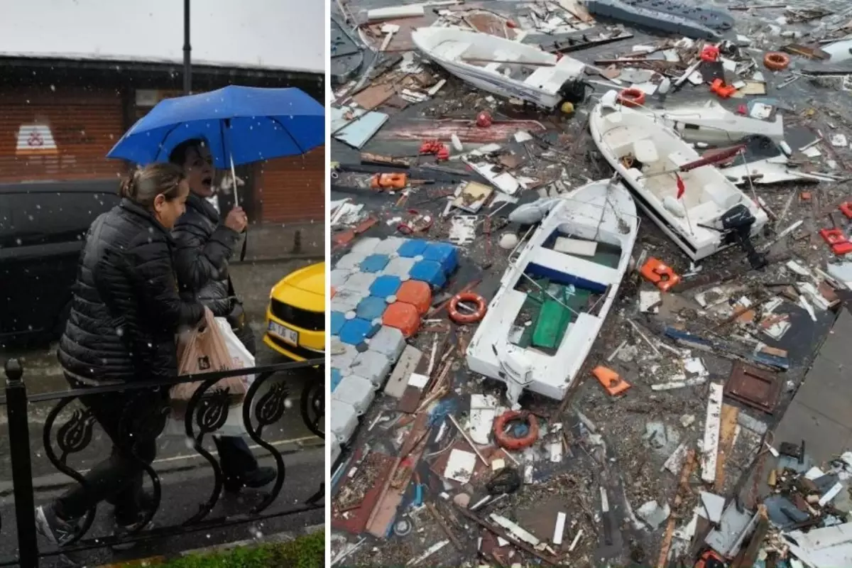 Bilanço belli oldu! İşte kenti felç eden fırtanın yarattığı tahribat