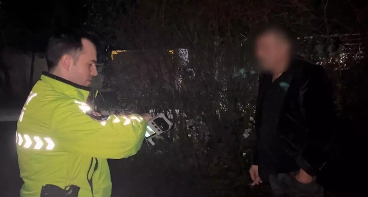 Bursa\'da Alkol Kontrolü Kaçış Hikayesi