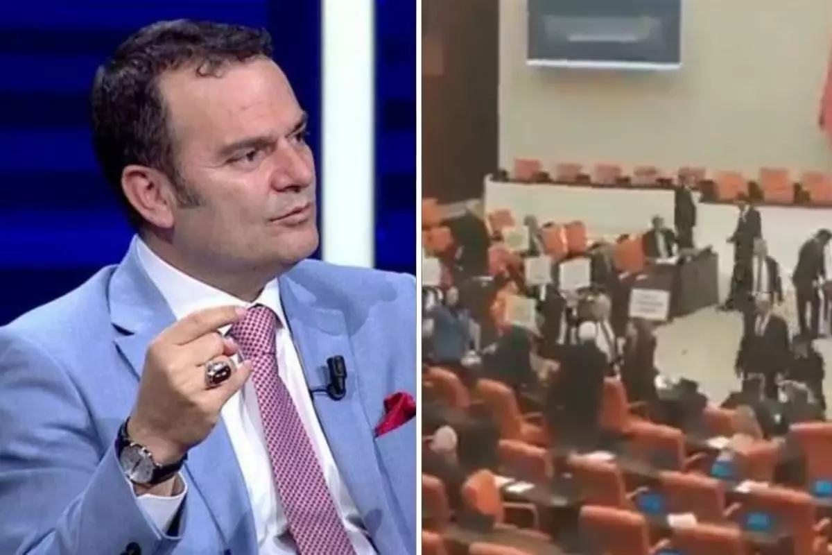 DEM Parti\'nin TBMM\'deki Halep protestosuna gazeteci Kemal Öztürk\'ten tepki