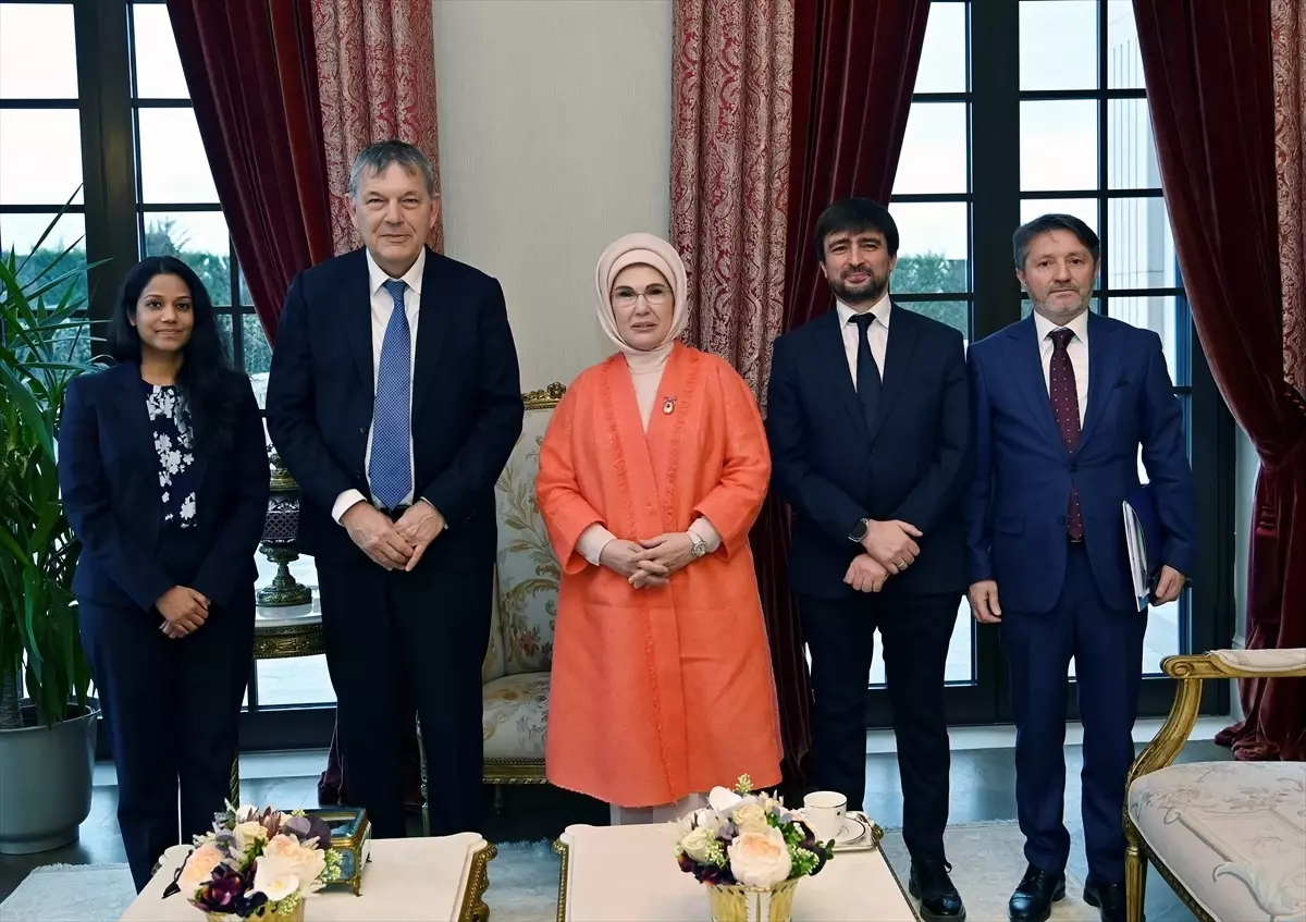 Emine Erdoğan, UNRWA Genel Komiseri Lazzarini ile görüştü Açıklaması