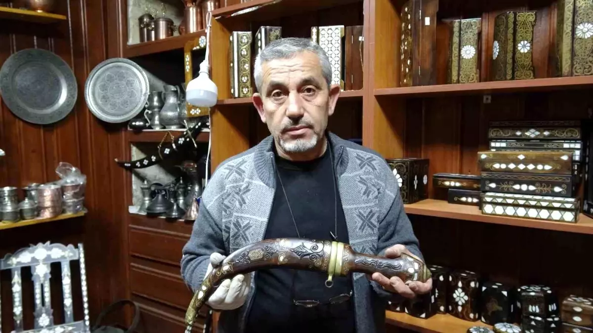 Osmanlı Sanatı Sedef Kakma Gaziantep\'te Yaşatılıyor