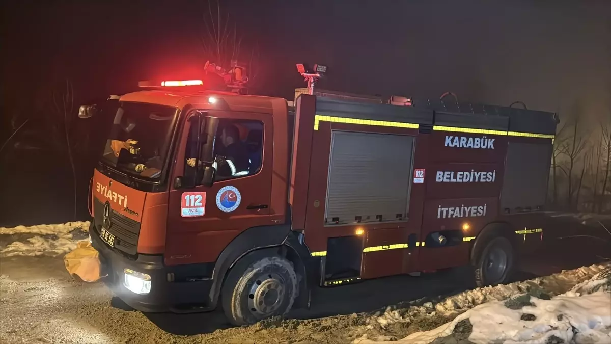Karabük\'te Yangın: Bağ Evi Küle Döndü