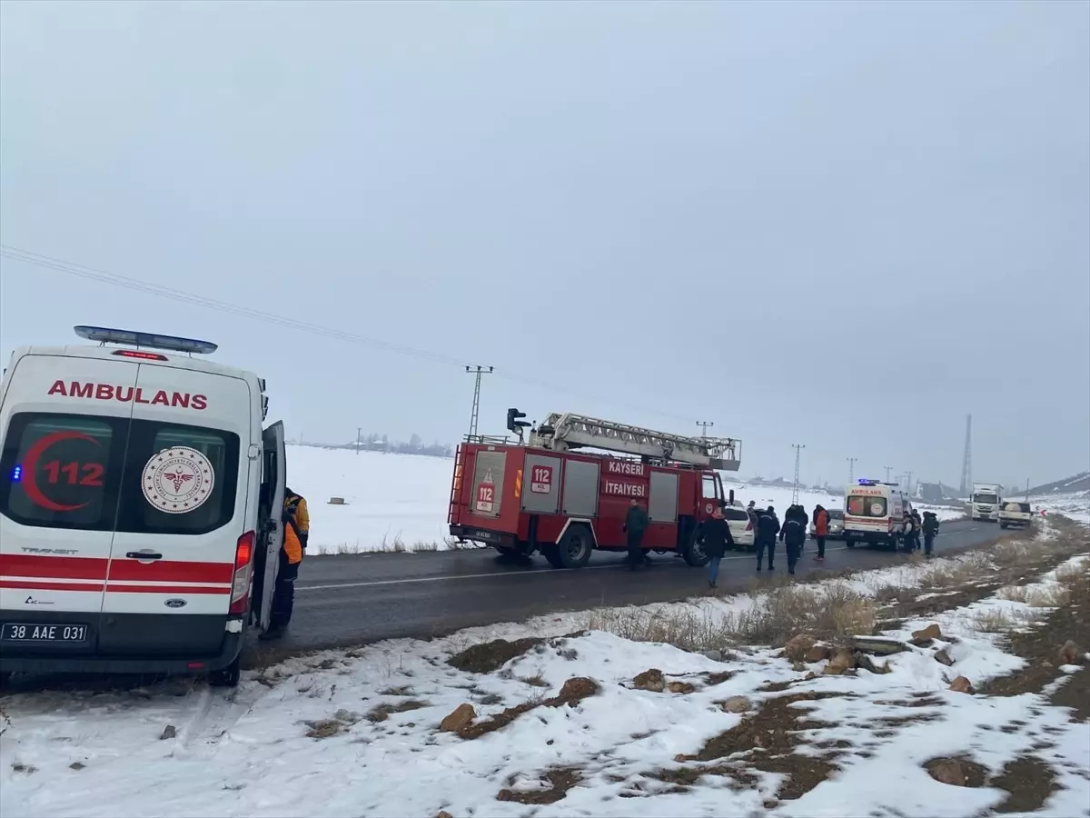 Kayseri\'de Kaza: 6 Yaralı