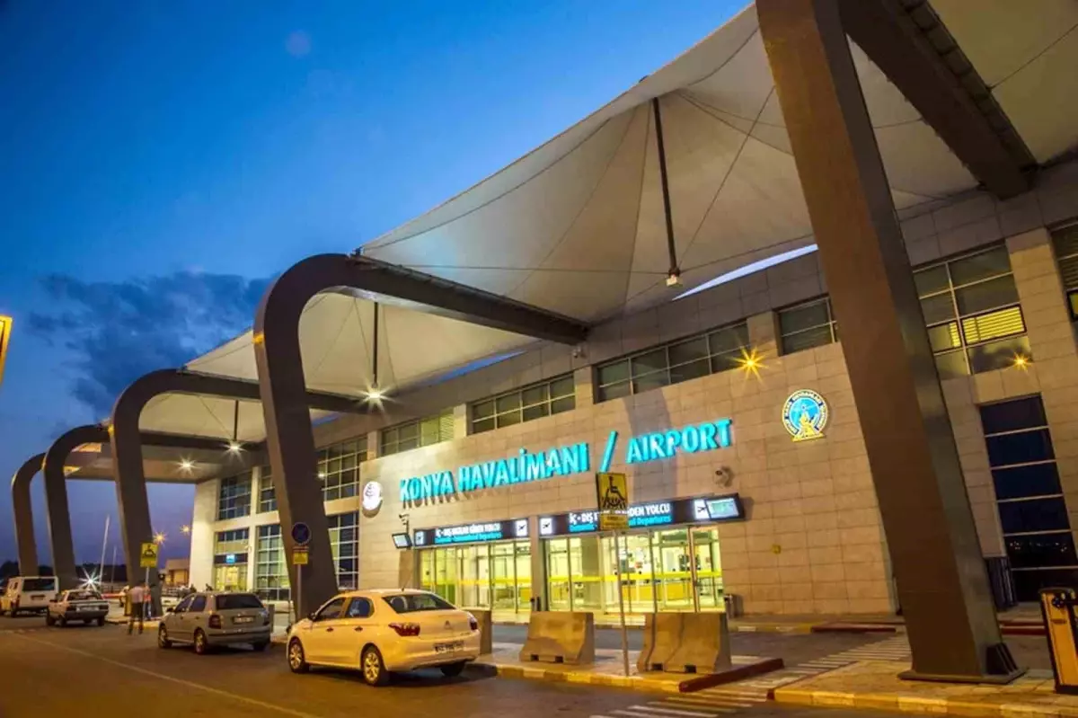 Konya Havalimanı Aralık\'ta 88 Bin Yolcu Ağırladı