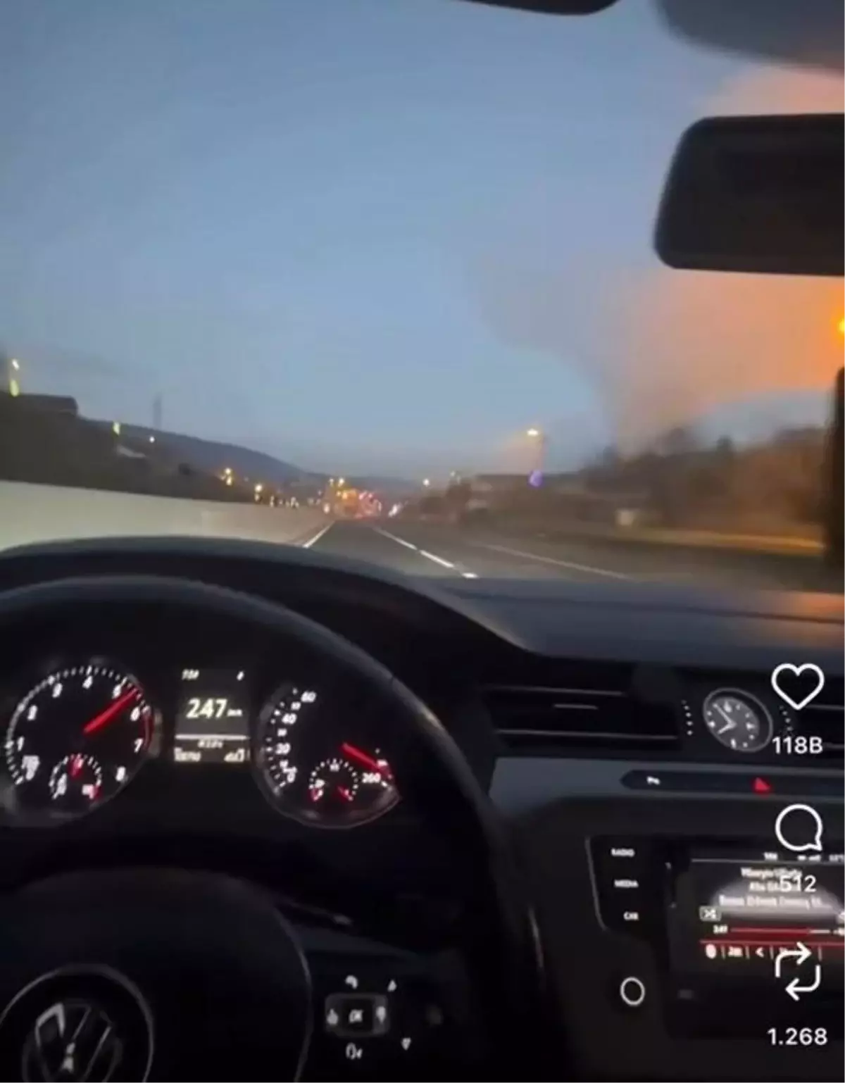 250 km/s Hızla Yakalandı