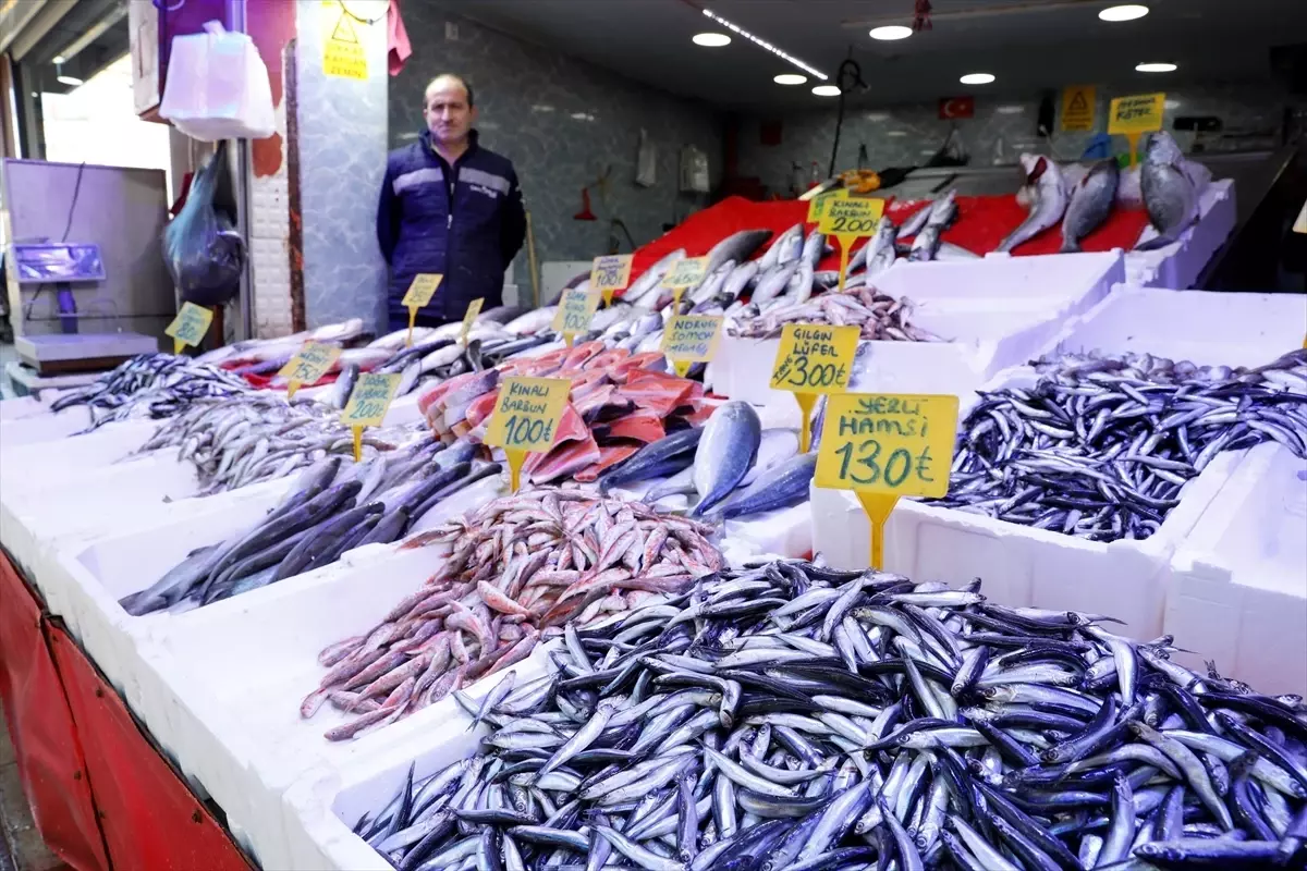 Samsun\'da Balık Tezgahlarında Bolluk