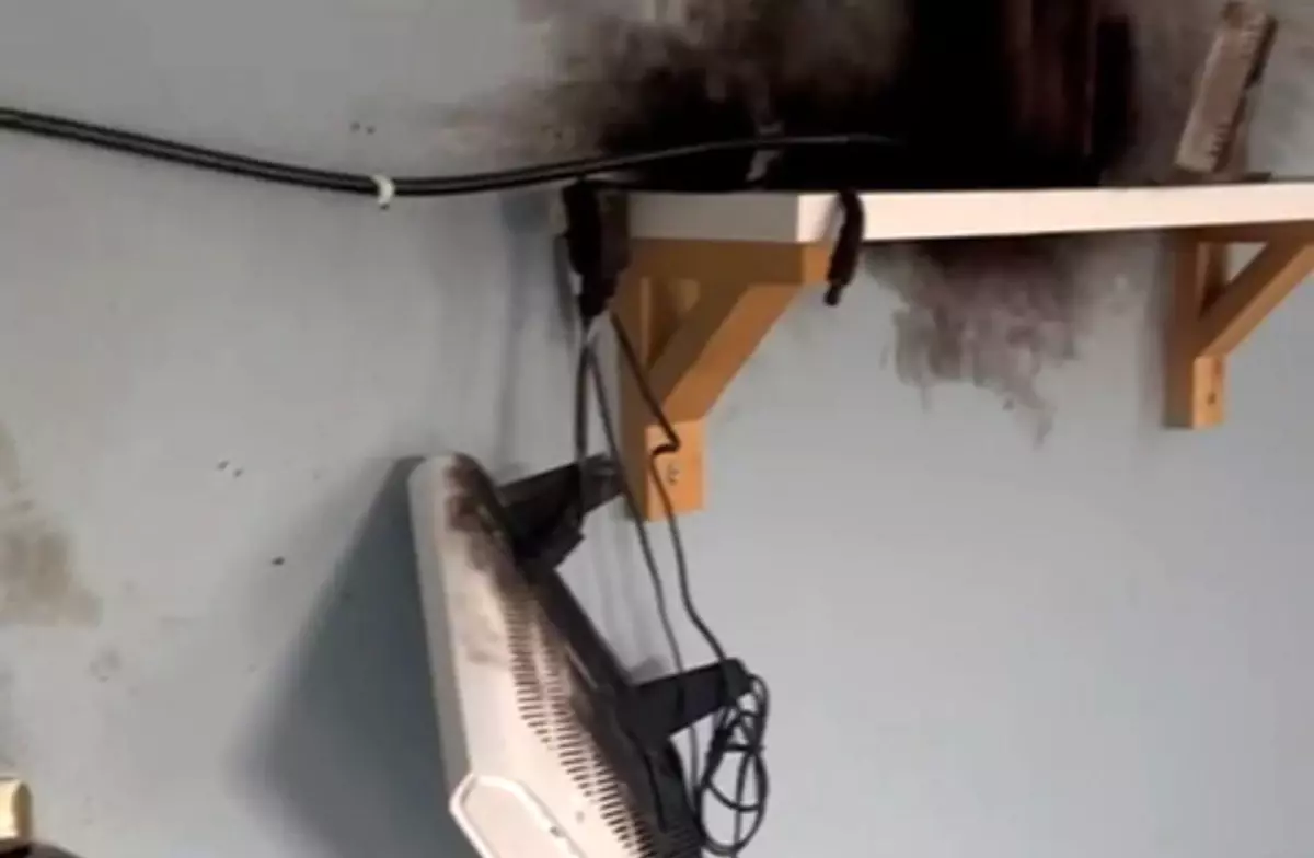 Turgutlu\'da Yıldırım Düşmesi