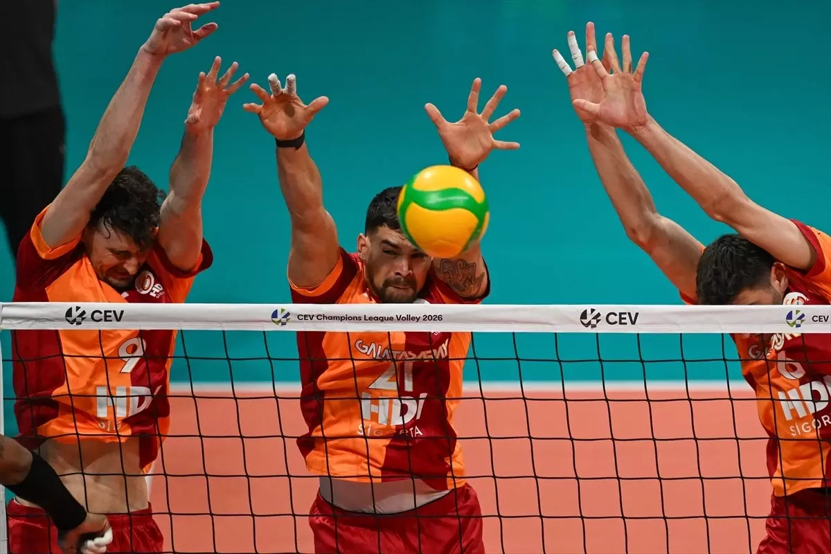 Halkbank\'tan Galatasaray\'a Zorlu Zafer