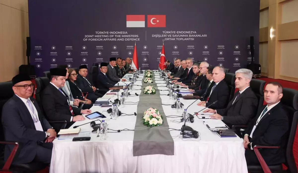 Türkiye-Endonezya Toplantısı Ankara\'da