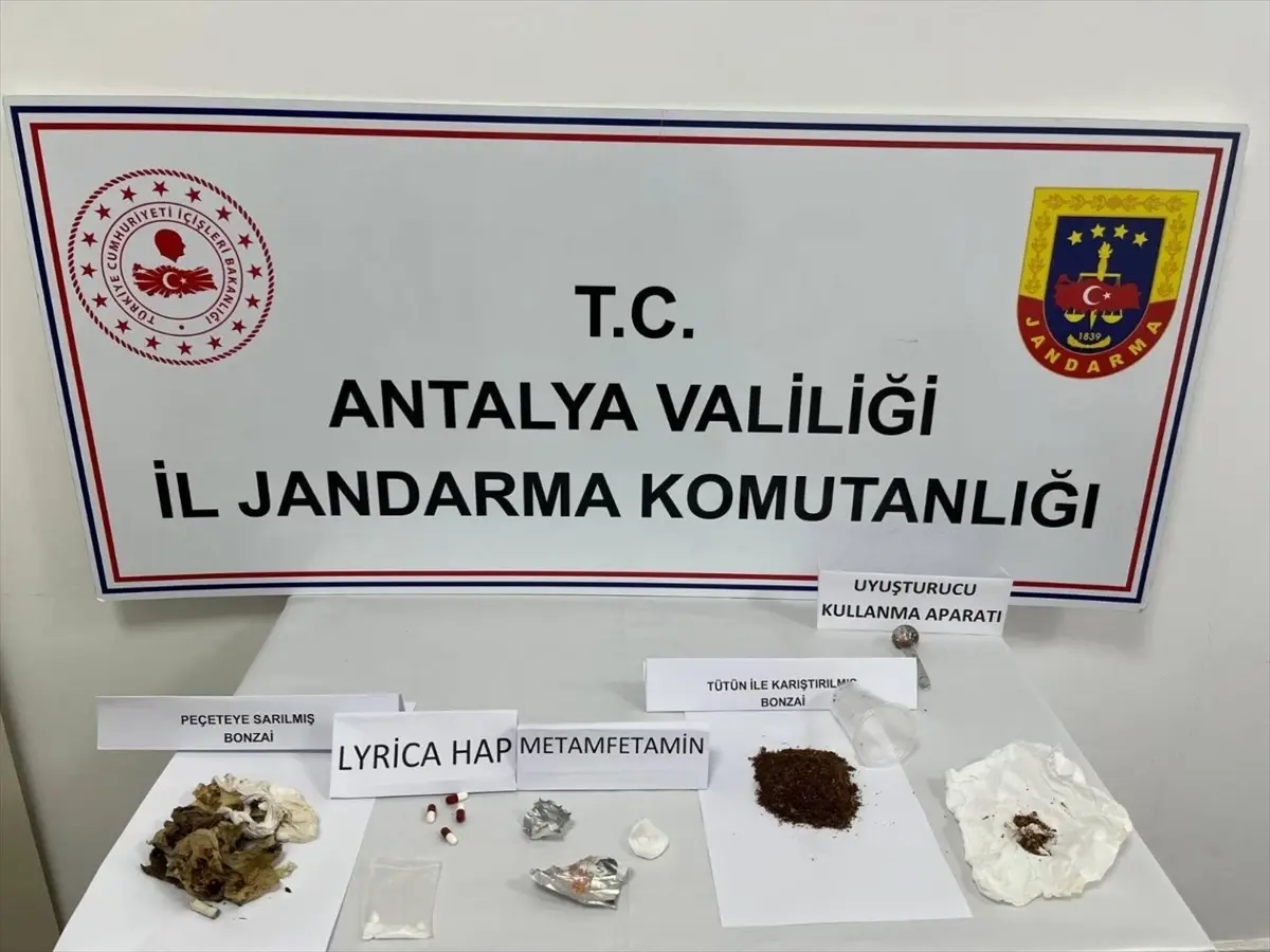 İbradı\'da Uyuşturucu Operasyonu: 2 Gözaltı