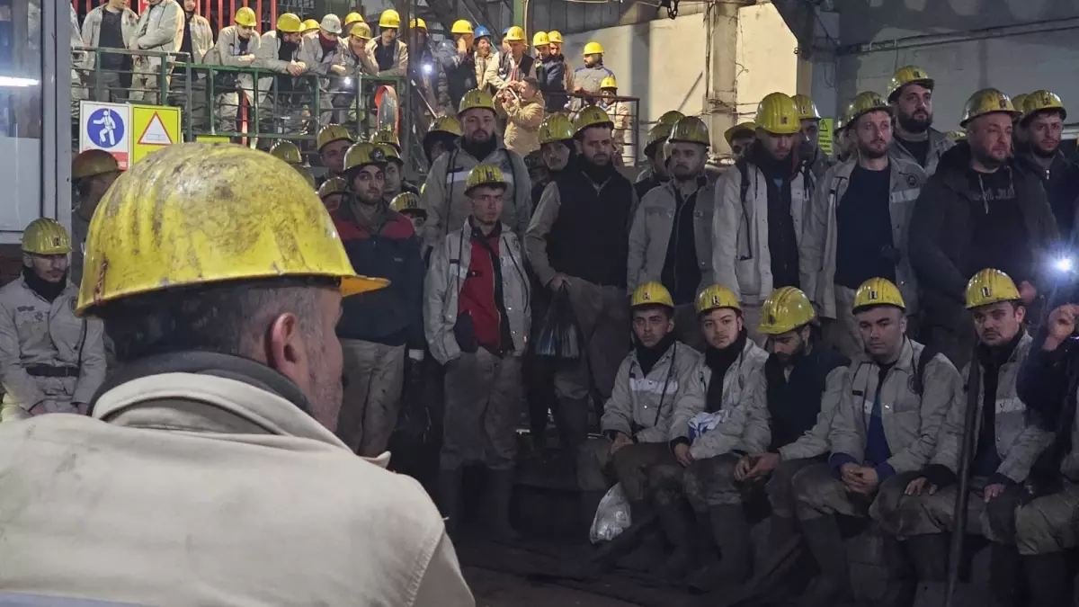 Zonguldak\'ta Maden Ocaklarında İş Durdurma Raporu