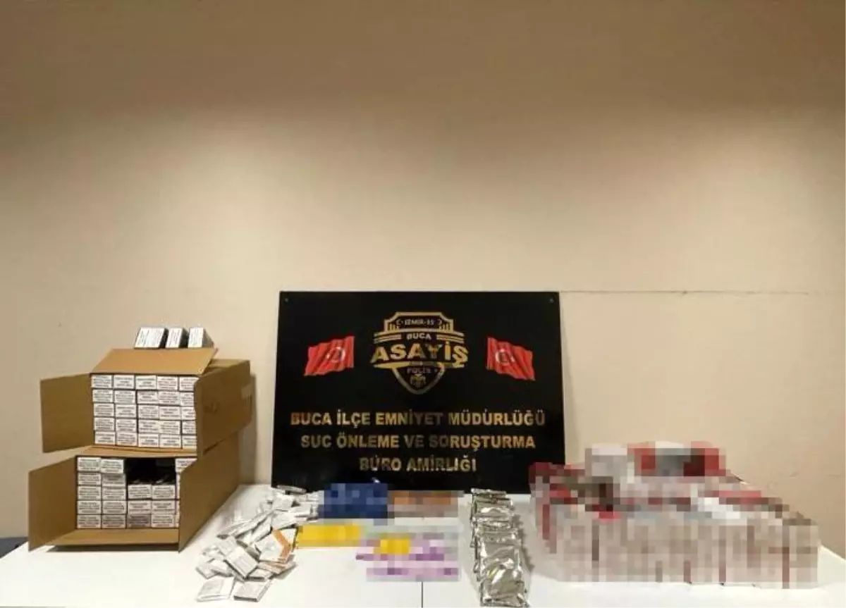 Buca\'da Uyuşturucu ve Kaçakçılık Operasyonu