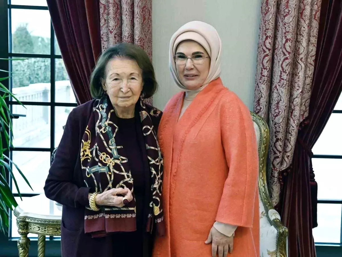 Erdoğan, Rahmi Koç ve Semahat Arsel\'i kabul etti