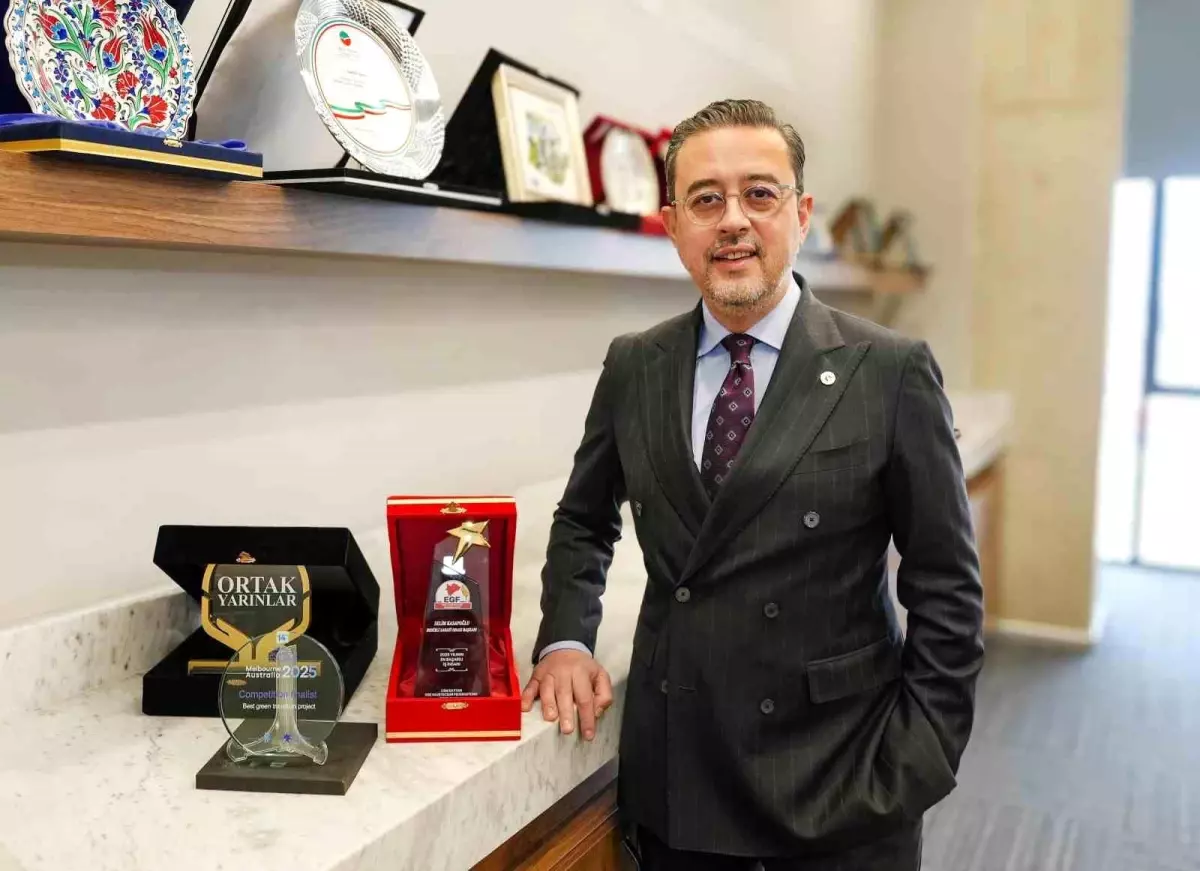 DSO Başkanı Selim Kasapoğlu\'na \'En Başarılı İş İnsanı\' ödülü