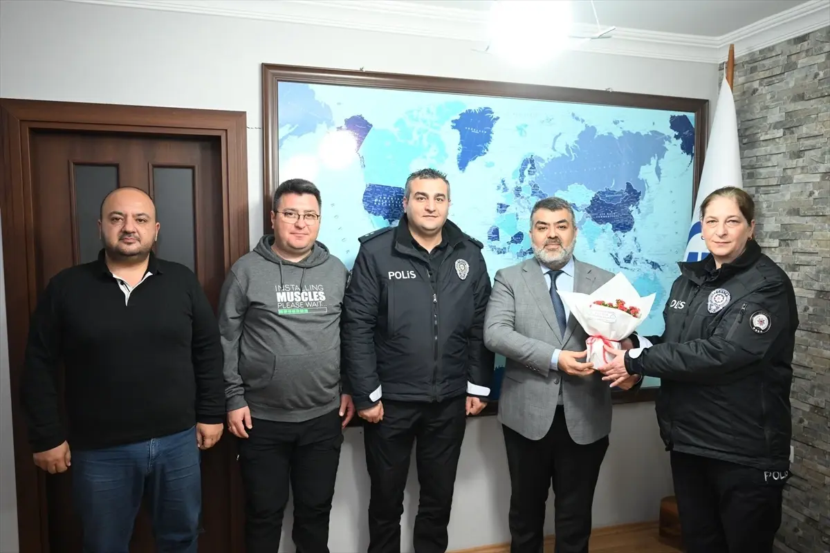 Edirne Emniyeti\'nden AA Ziyareti